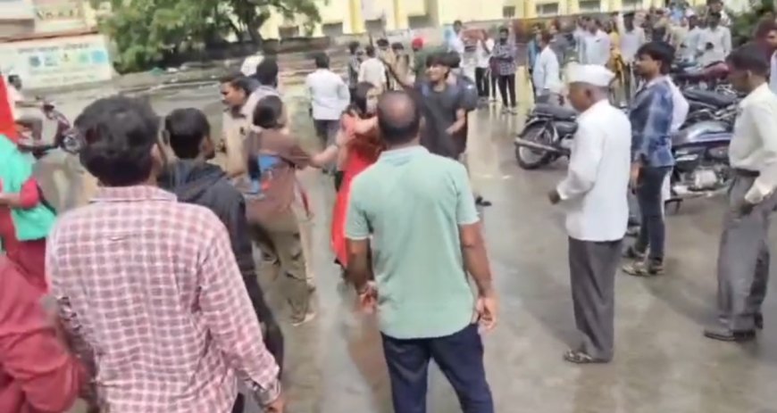 इंदापूर बस स्थानकावर दोन गट भिडले,फ्री स्टाईल मारामारी झाली ! इंदापूर पोलिसांनी दाखल केला ११ जणांविरोधात गुन्हा