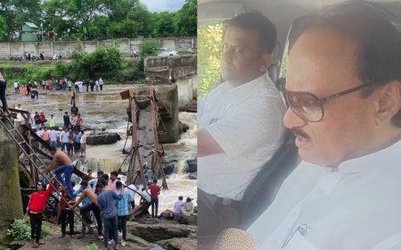 कुंडमळा येथील पडलेला पूल सडलेला होता,दुर्घटनेच्या कारणांची चौकशी होणार, दोषींवर कठोर कारवाई : उपमुख्यमंत्री अजित पवार