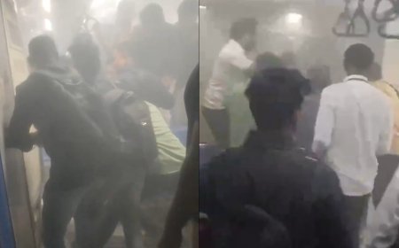 दौंड पुणे धावणाऱ्या डेमू रेल्वेला आग,इंजिन पासून तिसऱ्या बोगीमध्ये आग लागल्याची माहिती