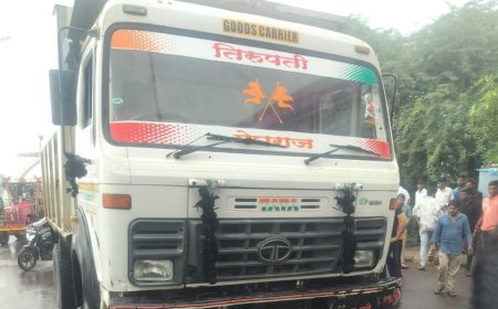 धक्कादायक | बारामतीतील भीषण अपघातात बापासह दोन चिमुकल्या ठार