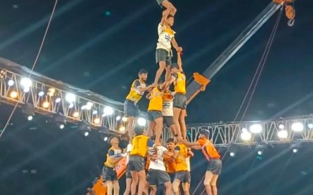 भिगवणमध्ये दहीहंडीचा उत्साह शिगेला, एकाच दिवशी सहा ठिकाणी आयोजन 