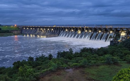 उजनीच्या 16 दरवाज्यातून भीमापात्रात 41 हजार 600 क्युसेकने विसर्ग