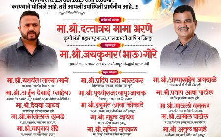 गोविंदा आला रे आला..! उद्या जंक्शन मध्ये मोहोळकरांची दहीहंडी,गौतमी थिरकणार..! मंत्री भरणे गोरेंची उपस्थिती 