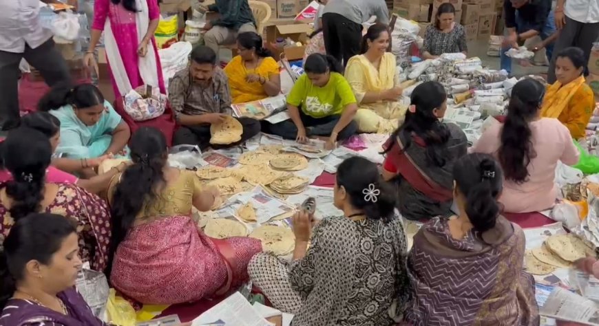 आझाद मैदानातील मराठा आंदोलकांच्या मदतीसाठी बारामती इंदापूरकर सरसावले...