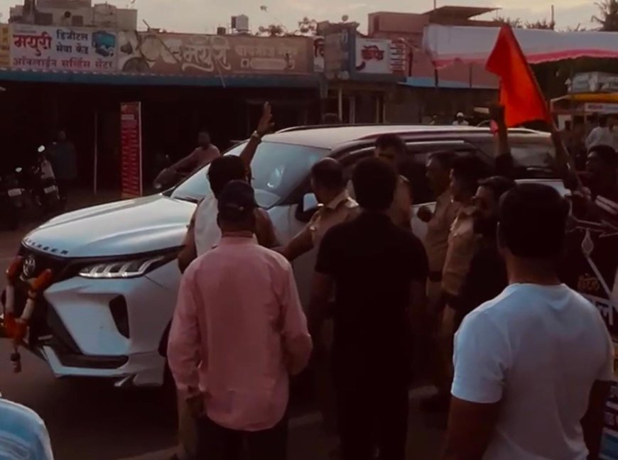 पुरंदरच्या नीरा मध्ये राडा...मराठा आंदोलक अन् लक्ष्मण हाके आमनेसामने ! हाकेंचा हल्ला झाल्याचा दावा