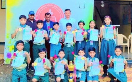 प्रियदर्शिनी इंग्लिश मिडीयम स्कूलच्या विद्यार्थ्यांचे इंटर स्कूल स्पोर्ट चॅम्पियनशिप मध्ये नेत्रदिपक यश 