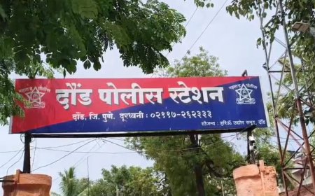 दौंड मध्ये जमिनीच्या मोजणीवरून थेट कोयत्याने वार, पाच जणांविरोधात गुन्हा दाखल 