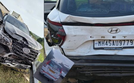 भिगवणमध्ये रील स्टार प्रतीक शिंदेच्या नव्या फॉर्च्युर्नरमुळे अपघात, शिंदेच्या विरोधात भिगवण पोलीस ठाण्यात गुन्हा दाखल