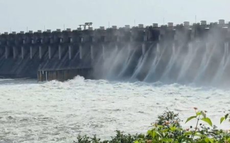 उजनी 108 टक्क्याहून अधिक भरली ! उजनीतून भीमा पात्रात 25 हजार क्युसेकने विसर्ग सुरू