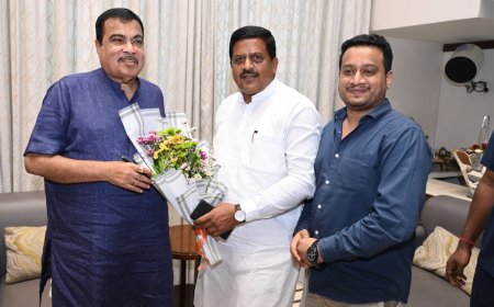 बिग ब्रेकिंग | जिल्हाध्यक्ष गारटकरांनी घेतली मंत्री नितीन गडकरींची भेट,या विषयावर झाली चर्चा