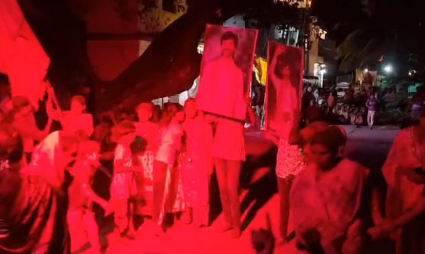 इंदापूरच्या कांदलगावात मराठा समाजाकडून आनंदोत्सव साजरा ! दीड दोन महिन्यात जरांगे पाटील देणार भेट 