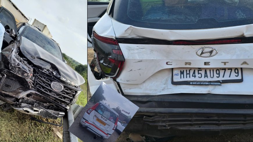 भिगवणमध्ये रील स्टार प्रतीक शिंदेच्या नव्या फॉर्च्युर्नरमुळे अपघात, शिंदेच्या विरोधात भिगवण पोलीस ठाण्यात गुन्हा दाखल