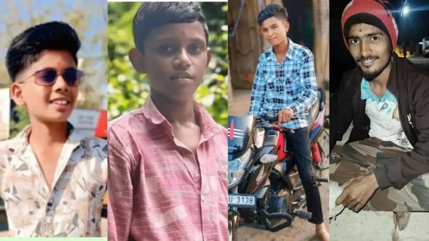 नदीत सूर मारला, पण पाण्याचा अंदाज चुकला, ऐन नवरात्रीत चौघं बुडाली