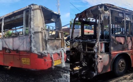 वेळ पहाटे सव्वादोनची ! पाच मिनिटात उरला फक्त सांगाडा ; 50 जणांचा जीव वाचला : इंदापूर बस स्थानकावरील थरारक घटनेची इनसाइड स्टोरी...