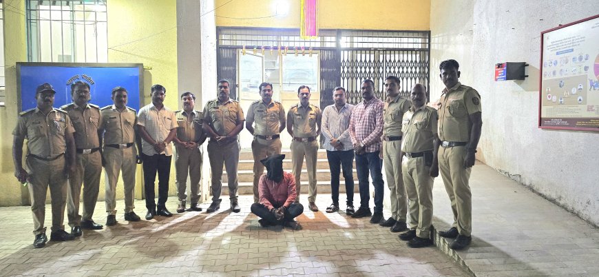 लिफ्ट देण्याचा बहाणा करून गाडीवर बसवलं अन् घात केला ; शेवटी जाक्या चव्हाण गजाआड झालाच