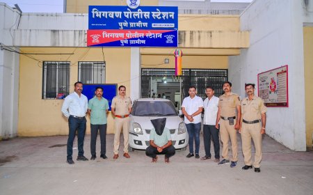 तो फेसबुक इंस्टावर बनावट खातं काढायचा, पोलिस असल्याचं सांगायचा अन् महिलांना लुटायचा ! अखेर भिगवण पोलिसांच्या जाळ्यात आलाचं