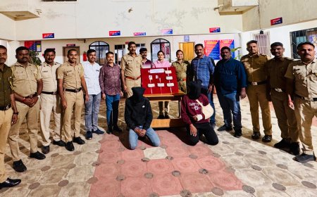 चाकू दाखवत सोन्याच्या बांगड्या आणि अंगठी लुटली ! बारामती तालुका पोलिसांनी करेक्ट कार्यक्रम केला,दोघे जेरबंद