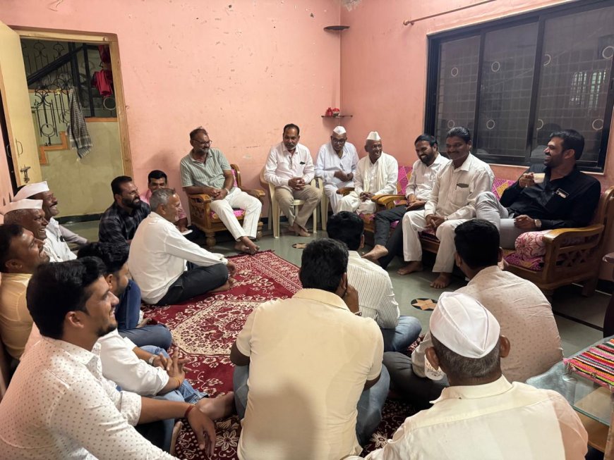 चहाचे घोट घेत दीपक जाधव यांचा प्रचाराचा धडाका,पत्नी हर्षदा राष्ट्रवादीकडून निवडणुकीच्या आखाड्यात...