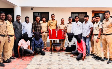 कोयत्याच्या धाकाने करत होते लूटमार ; बारामती तालुका पोलिसांची थरारक कामगिरी ताणून ताणून पकडलं