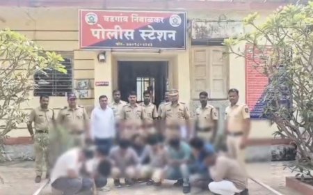 कौटुंबिक वाद मिटवण्यासाठी एकत्र आले मात्र वाद वाढवून ठेवला ! वडगाव निंबाळकर पोलिसांनी 13 जणांवर गुन्हा दाखल केला