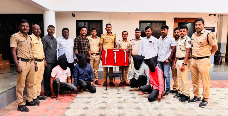 कोयत्याच्या धाकाने करत होते लूटमार ; बारामती तालुका पोलिसांची थरारक कामगिरी ताणून ताणून पकडलं