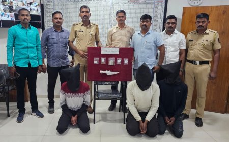 त्यांनी कोयत्याने वार करीत प्रेमी युगलाला लुटलं ! मग चंद्रशेखर यादवांनी केला करेक्ट कार्यक्रम तिघांना दाखवली जेलची हवा