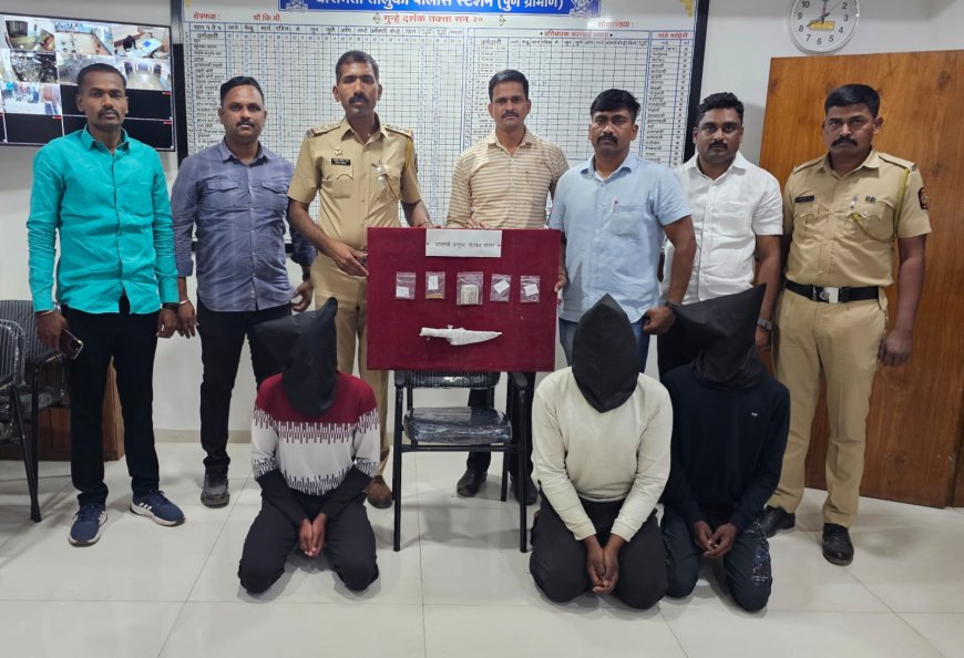 त्यांनी कोयत्याने वार करीत प्रेमी युगलाला लुटलं ! मग चंद्रशेखर यादवांनी केला करेक्ट कार्यक्रम तिघांना दाखवली जेलची हवा