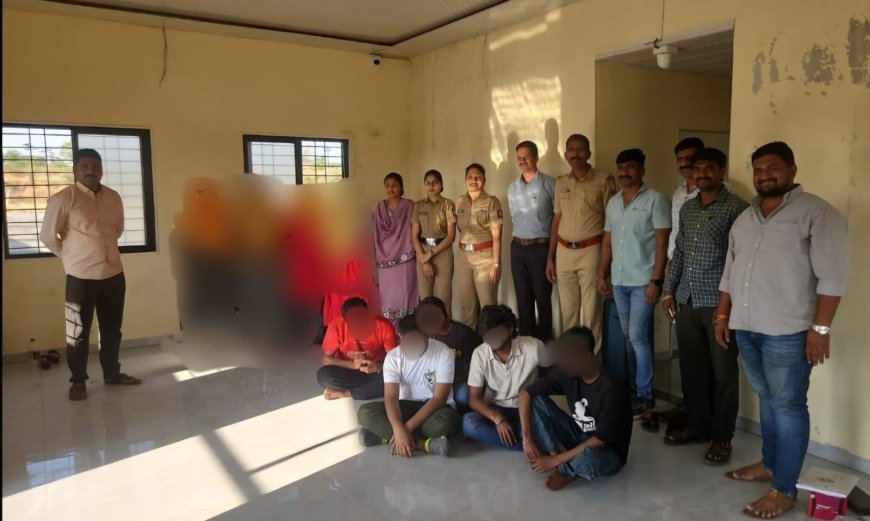 बारामतीत वेश्या व्यवसायाचा पर्दाफाश ! बारामती तालुका पोलिसांची कारवाई ; देहव्यापार प्रकरणी पाच जण ताब्यात