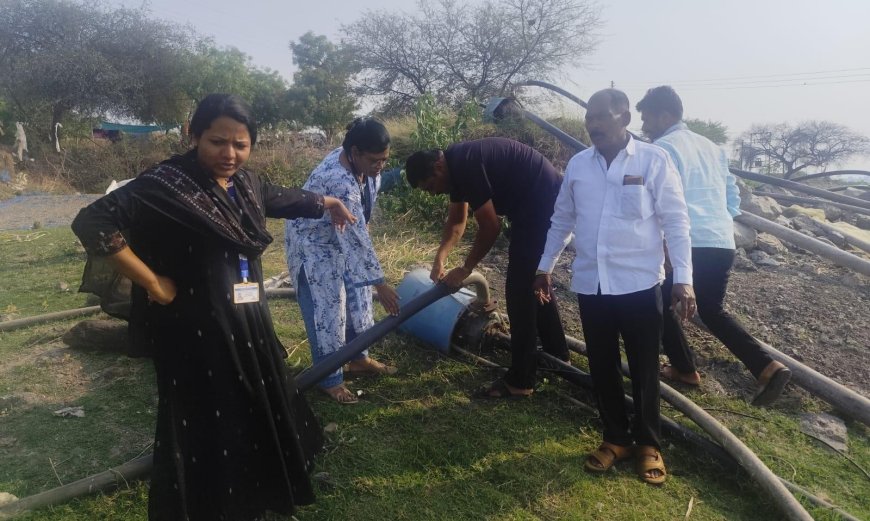 थकीत पाणीपट्टी भरा ! अन्यथा जलसंपदा विभागाकडून कारवाईचा इशारा, मोटार  जप्तीच्या कारवाईनंतर अनेकांनी थकवलेल्या पट्ट्या भरल्या...