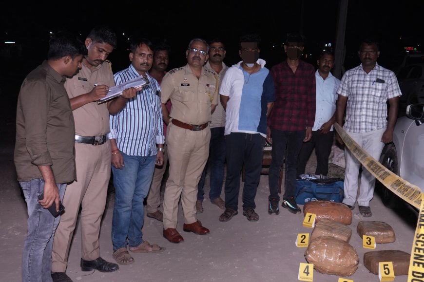 पुणे सोलापूर महामार्गावर पांढऱ्या गाडीत काय सापडलं तर 14 लाख 50 हजारांचा गांजा ! 