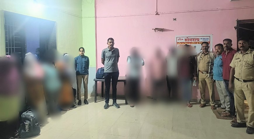 Baramati News ते नावाला लॉज होतं आत मात्र चालायचा भलताच धंदा ! पोलीस निरीक्षक यादवांनी दोघांना बेड्या ठोकल्या
