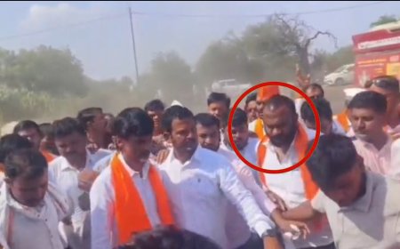 जरांगे पाटलांना समर्थन दर्शवण्यासाठी गेलेल्या मराठा सेवकांच्या कारला बीडमध्ये अपघात " रामचंद्र जमदाडेंच्या अपघाती मृत्यूने इंदापूर तालुका हळहळला" शोकाकुल वातावरणात पार पडले अंत्यसंस्कार