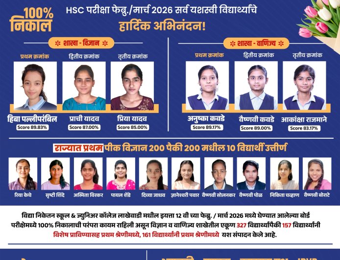 इंदापूरच्या जय भवानीगड विकास प्रतिष्ठानची हिबा पल्लीपरमबील बारावीत तालुक्यात प्रथम! संस्थेने जपली उज्वल यशाची परंपरा