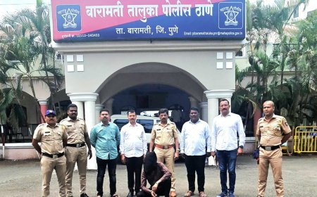 मोकात चार वर्षापासून फरार, बारामती एमआयडीसीत आला पोलिसांना टीप लागली अन्...