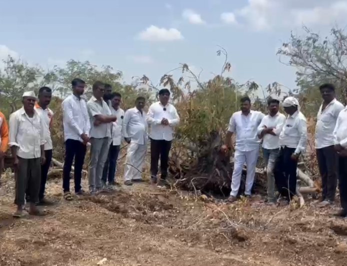 पुरंदर तालुक्यातील बेलसरच्या ग्रामस्थांनी दर्शवला महावितरणच्या 'या कामास विरोध'