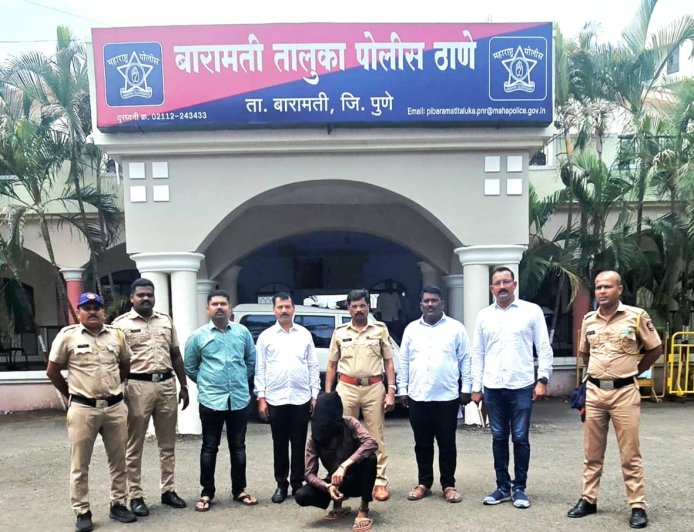 मोकात चार वर्षापासून फरार, बारामती एमआयडीसीत आला पोलिसांना टीप लागली अन्...