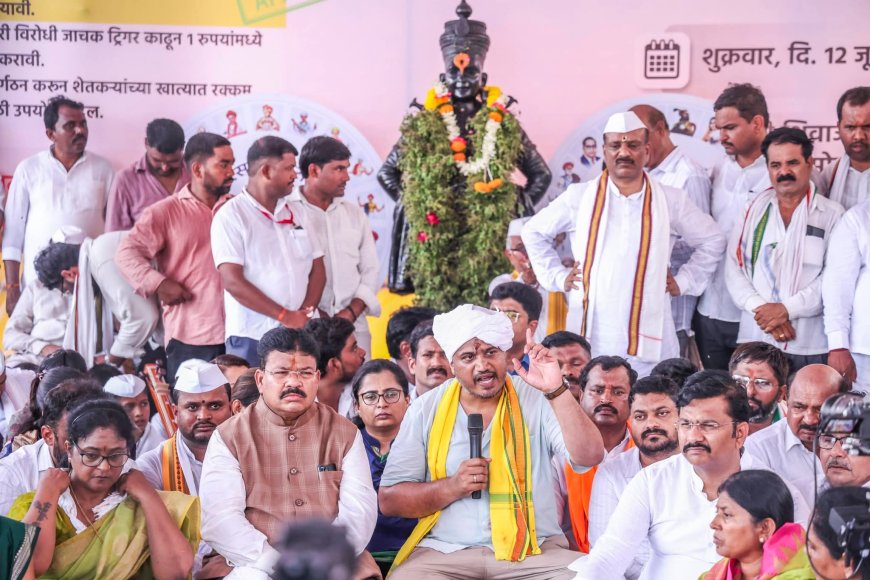 रोहित पवारांच्या अन्नत्याग आंदोलनाच्या समर्थनार्थ पुण्याच्या इंदापुरात आज रास्ता रोको