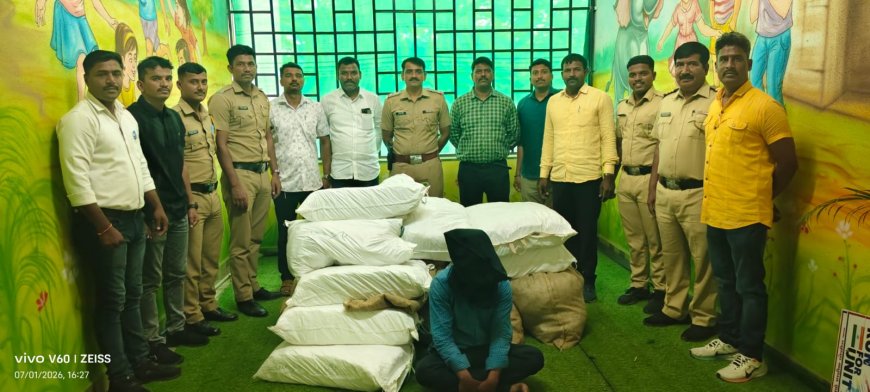 माळेगाव पोलिसांनी मेडद येथे पकडला साडेतीन लाखांचा गुटखा,एकाला अटक 