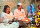 एल निनो चा प्रभाव, शेतकऱ्याचे डोळे पावसाकडे ! माजी मंत्री हर्षवर्धन पाटलांचं पावसासाठी नंदिकेश्वरचरणी साकडं 