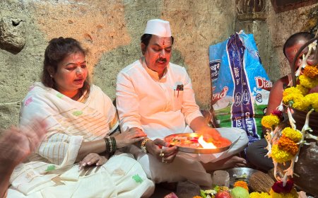 एल निनो चा प्रभाव, शेतकऱ्याचे डोळे पावसाकडे ! माजी मंत्री हर्षवर्धन पाटलांचं पावसासाठी नंदिकेश्वरचरणी साकडं 