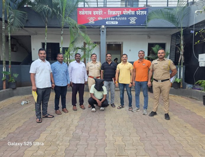 दहशत माजवणाऱ्यावर एमपीडीएचा दणका ; शिक्रापूर पोलिसांकडून धोकादायक व्यक्ती म्हणून थेट कारागृहात रवानगी