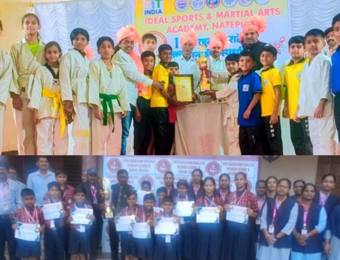 तेराव्या ओपन कराटे चॅम्पियनशिपमध्ये प्रियदर्शिनीच्या विद्यार्थ्यांची नेत्रदीपक कामगिरी