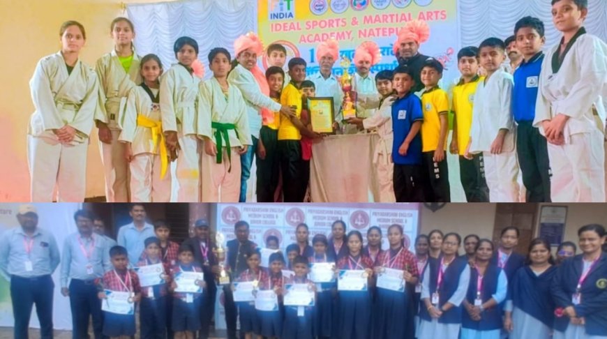 तेराव्या ओपन कराटे चॅम्पियनशिपमध्ये प्रियदर्शिनीच्या विद्यार्थ्यांची नेत्रदीपक कामगिरी