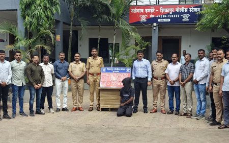 तो शिक्रापूर पोलिसांच्या हाती लागला अन् तब्बल १६ तोळे सोने लागले हाती ! दीपकवर घरफोडीचे तब्बल 14 गुन्हे 