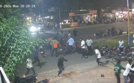 बारामतीच्या माळेगावात तीन युवकांवर टोळक्याचा हल्ला ; कोयत्याने वार