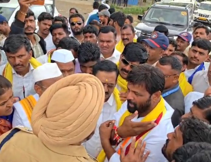 एक सप्टेंबरच्या मोर्चा प्रकरणी हाकेंसह सात जणांविरोधात यवत पोलिसात गुन्हा
