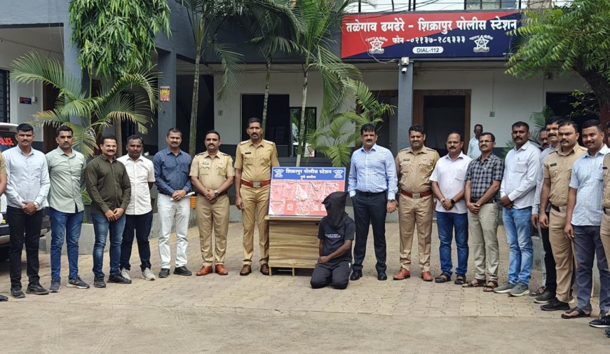 तो शिक्रापूर पोलिसांच्या हाती लागला अन् तब्बल १६ तोळे सोने लागले हाती ! दीपकवर घरफोडीचे तब्बल 14 गुन्हे 