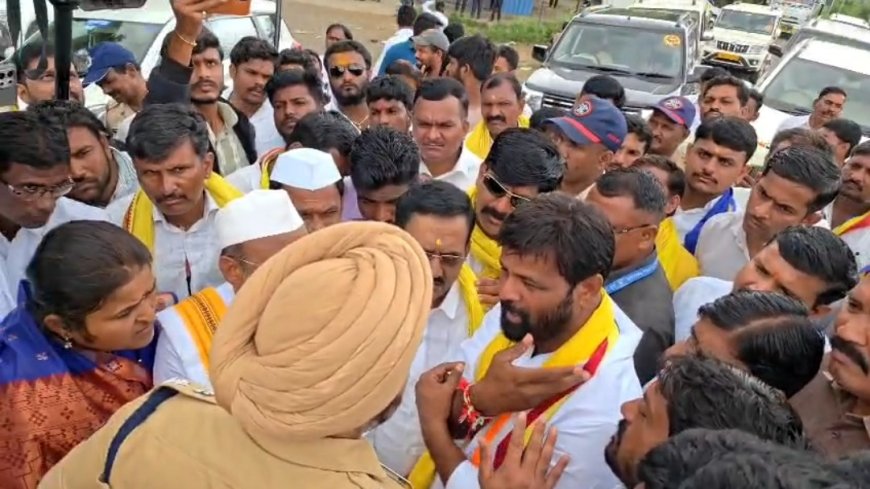 एक सप्टेंबरच्या मोर्चा प्रकरणी हाकेंसह सात जणांविरोधात यवत पोलिसात गुन्हा