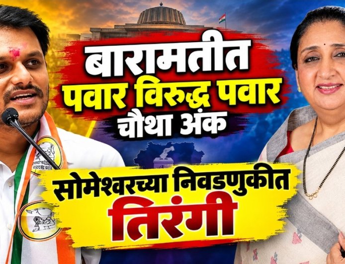 सोमेश्वर च्या निवडणुकीत पवार विरुद्ध पवार चौथा अंक ; जगतापांच्या बंडखोरीने भाजपचीही मैदानात
